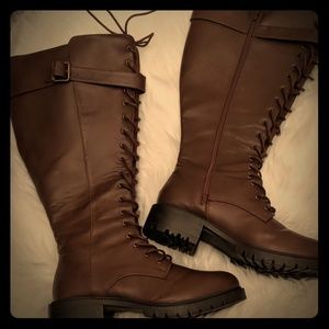 Brown Torrid WW and Wide Calf Knee Boots